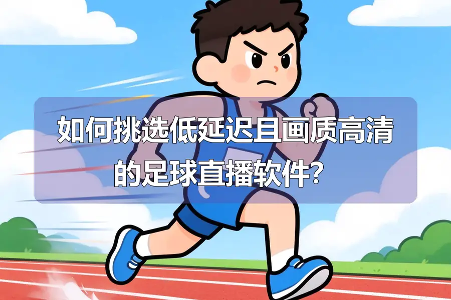 如何挑选低延迟且画质高清的足球直播软件?