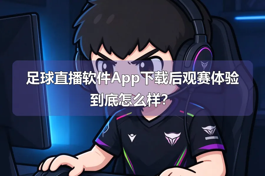 足球直播软件App下载后观赛体验到底怎么样?